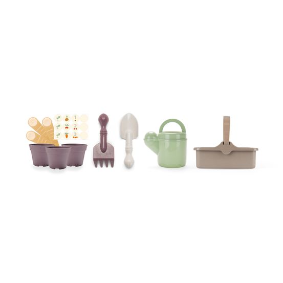 Jouet pour enfant, set de jardin Prêt à planter avec panier - 10 pcs