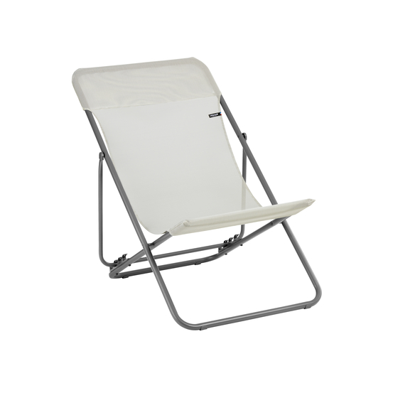 Maxi Transat de jardin pliable seigle II