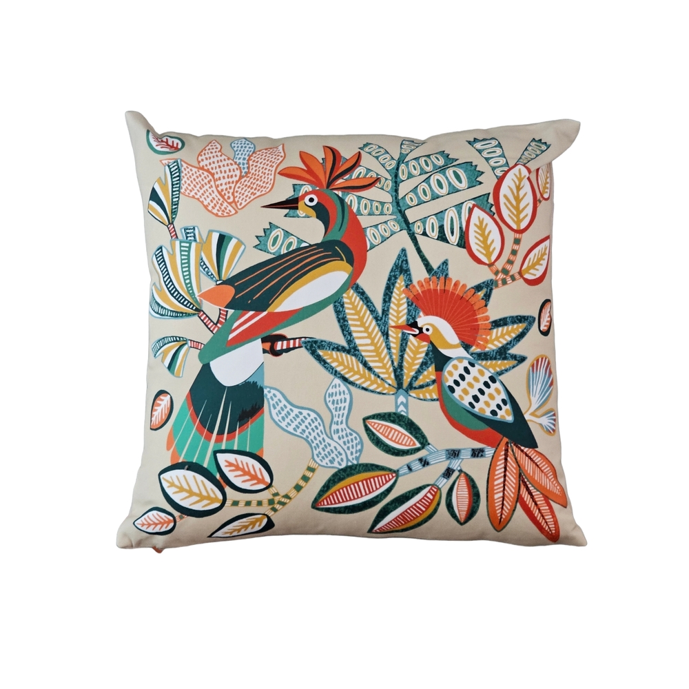 Coussin capoeira multicolor 40X40cm