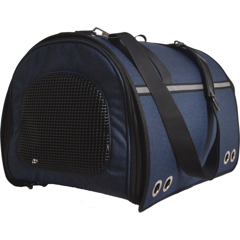 Sac de transport Week-end pour chien et chat bleu L.48 l.31 H30 cm