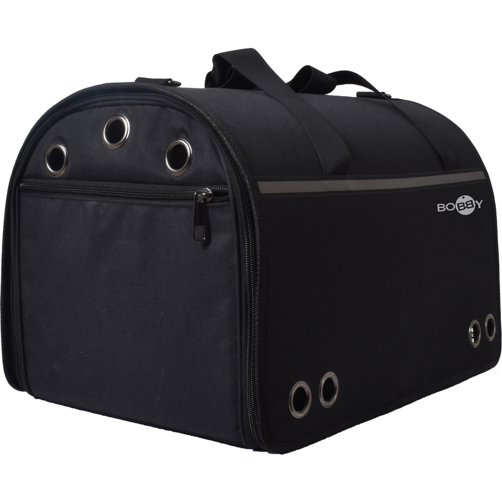 Sac de transport Week-end pour chien et chat noir L.48 l.31 H30 cm