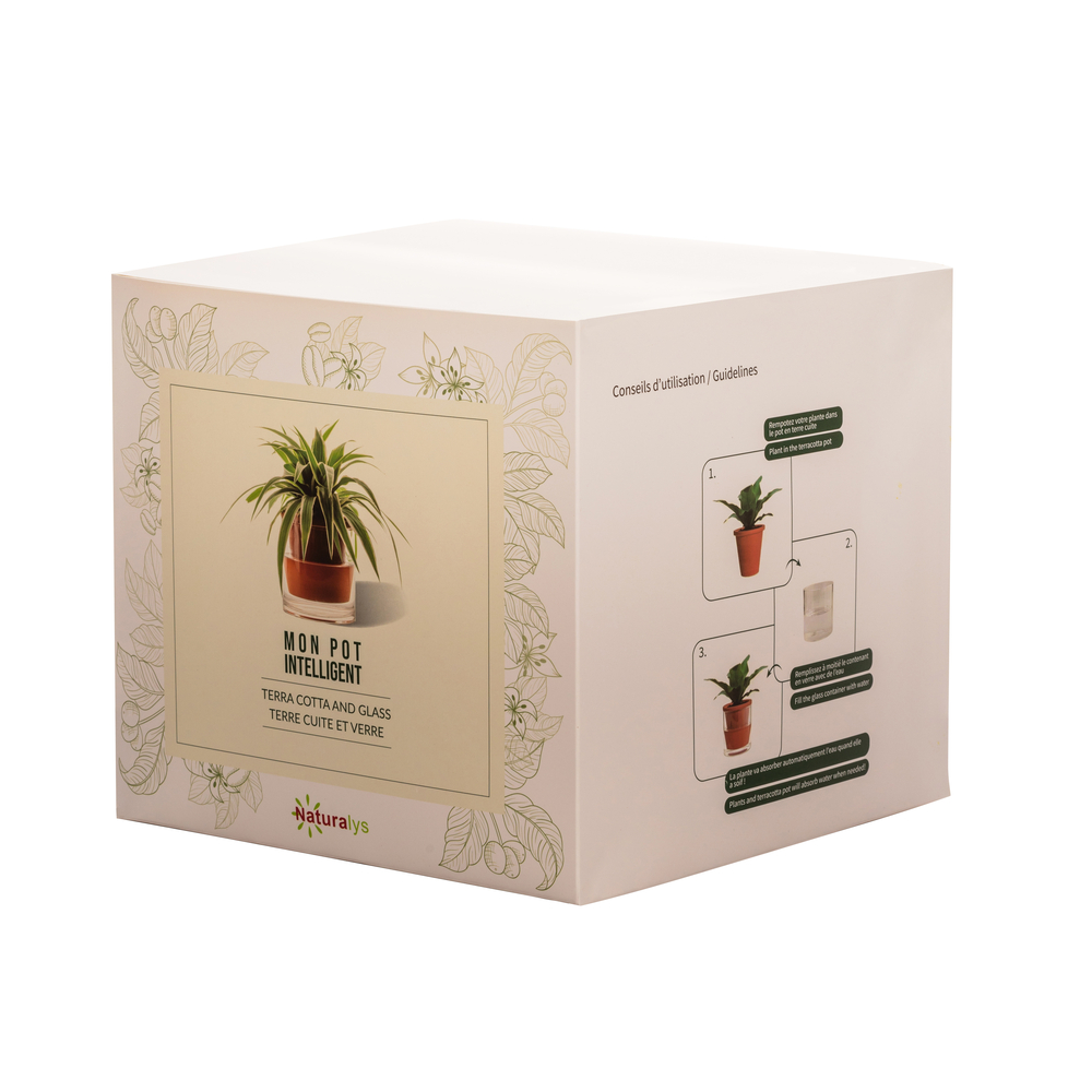 Mon Pot Intelligent, kit de culture pour plante d'intérieur D15xH16cm