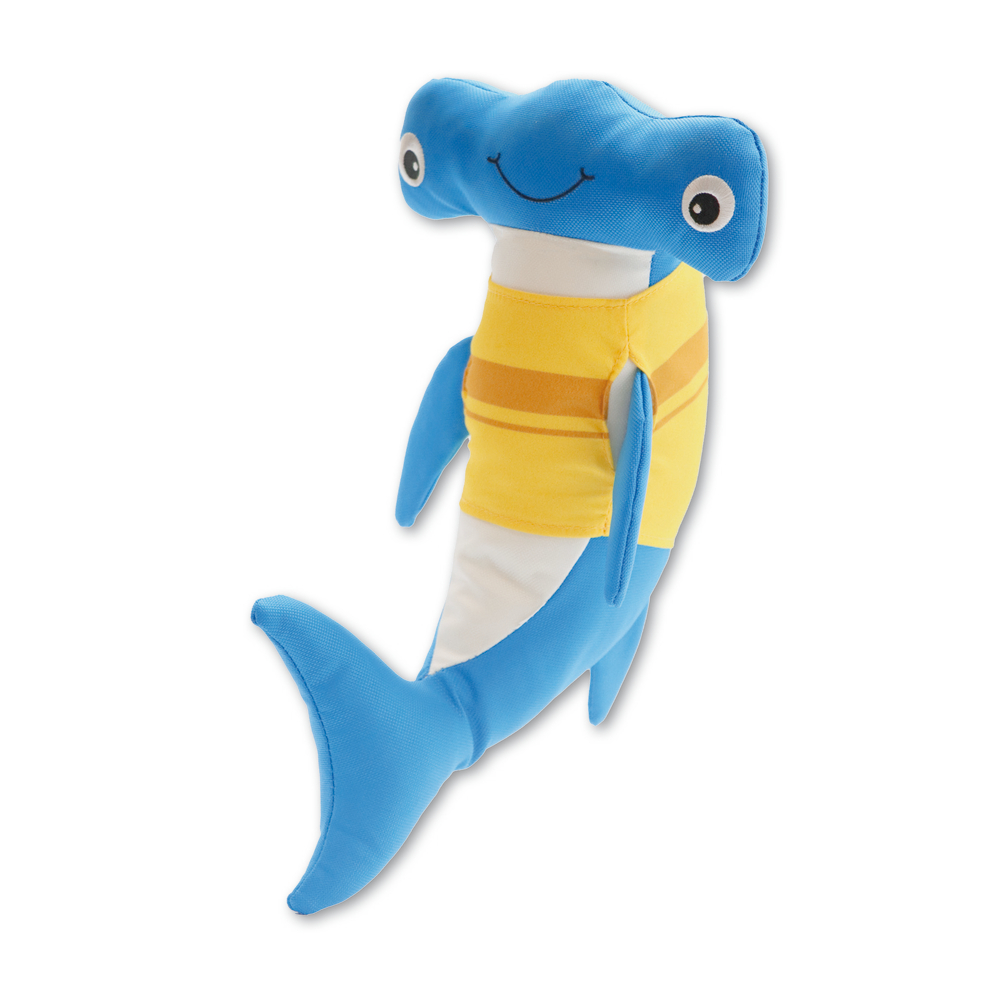 Jouet flottant requin marteau pour chien