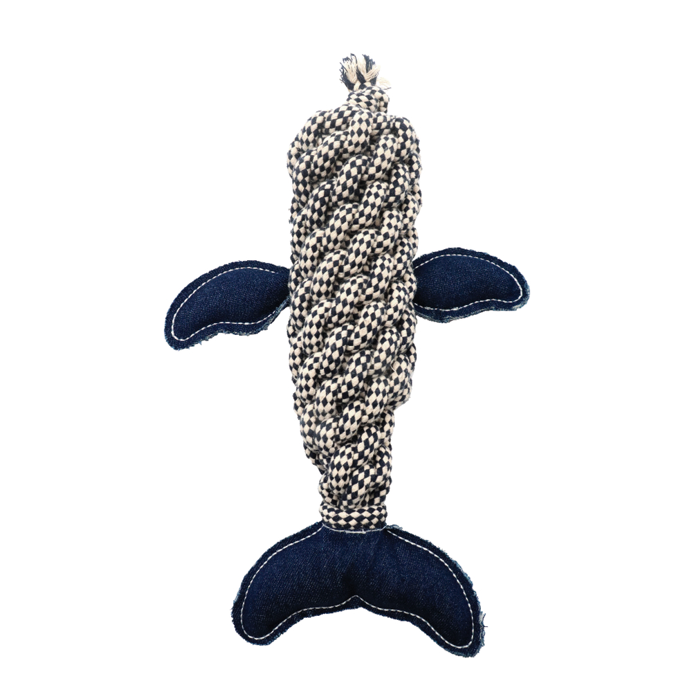 Jouet Knot baleine pour chien 30.5cm