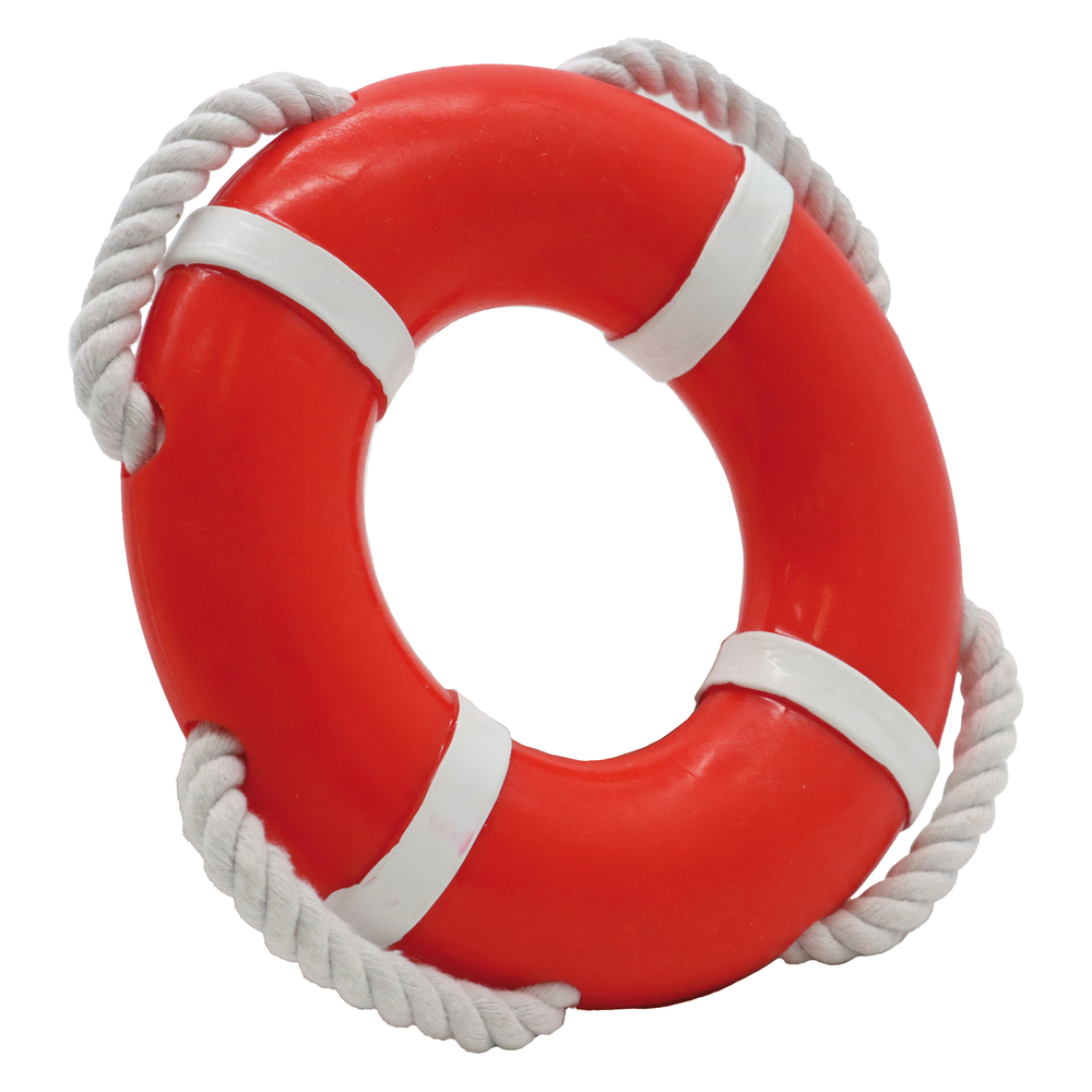 Jouet boué de sauvetage pour chien 15cm