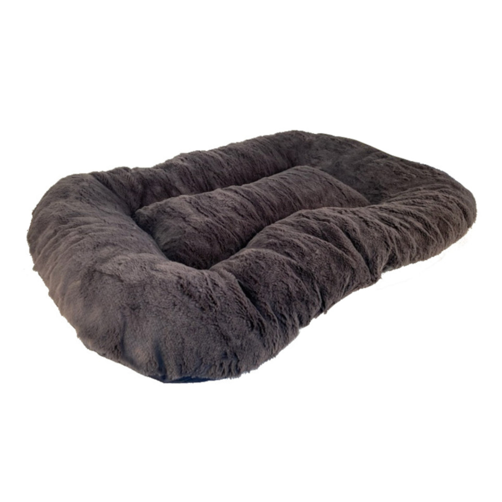 Coussin Ovaly pour chien gris 100cmx70 cm