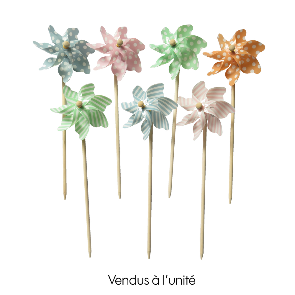 Moulin à vent - D.42xH.110cm