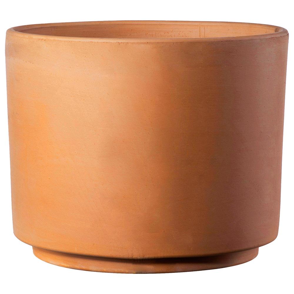 Pot Cylindre Modul'O Cotto rond en terre cuite - D.25xH.20,7cm