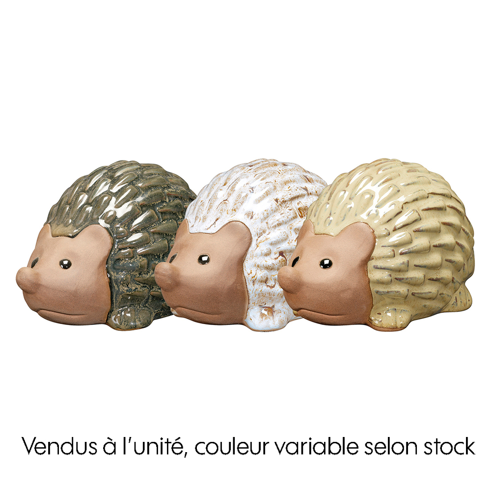 Statue Quipic Farmer en terre cuite émaillée - L.20cm