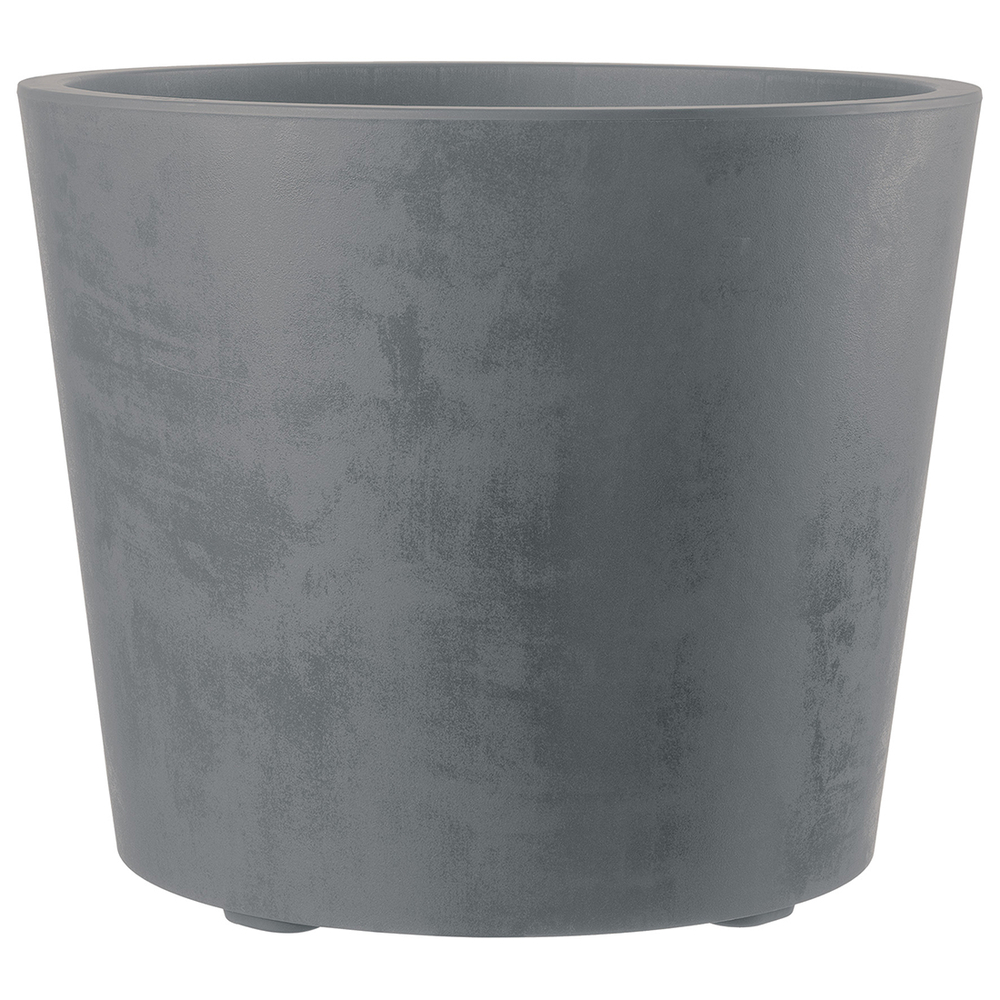 Vaso Millennium Ashgrey rond à réserve d'eau et roulettes D59xH49,5cm