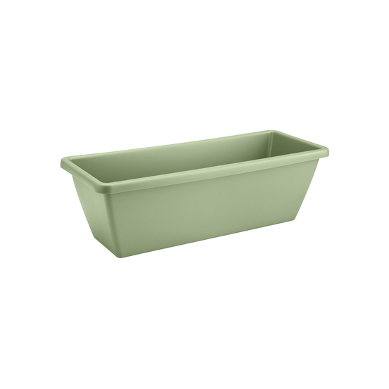 Jardinière Barcelona 50, balconnière coloris vert pistache - L.49,8cm