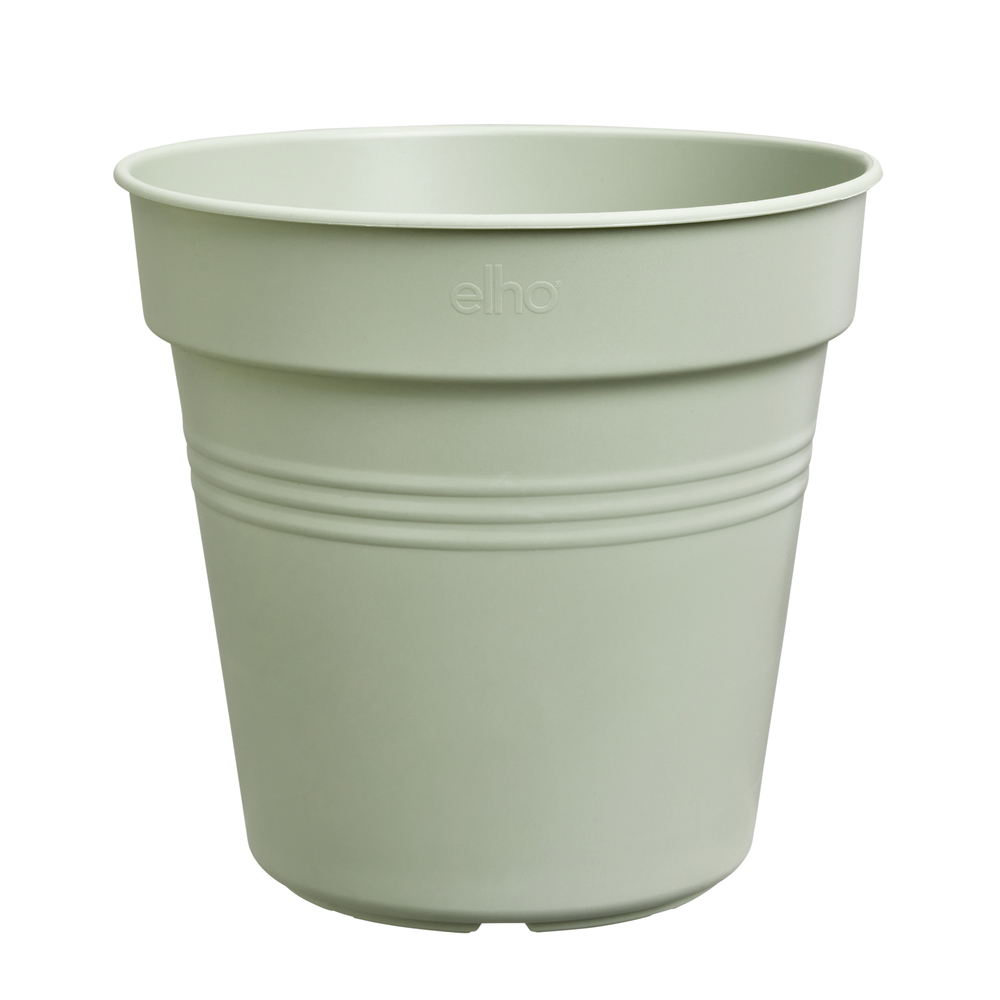 Pot de culture Green Basic vert pierre - D.35cm