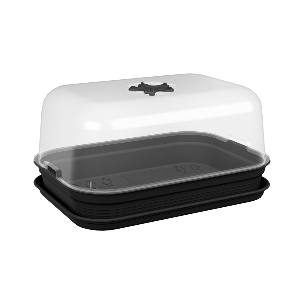 Set de culture pour semis Green Basics Living noir - L.40xl.30xH.9.9cm
