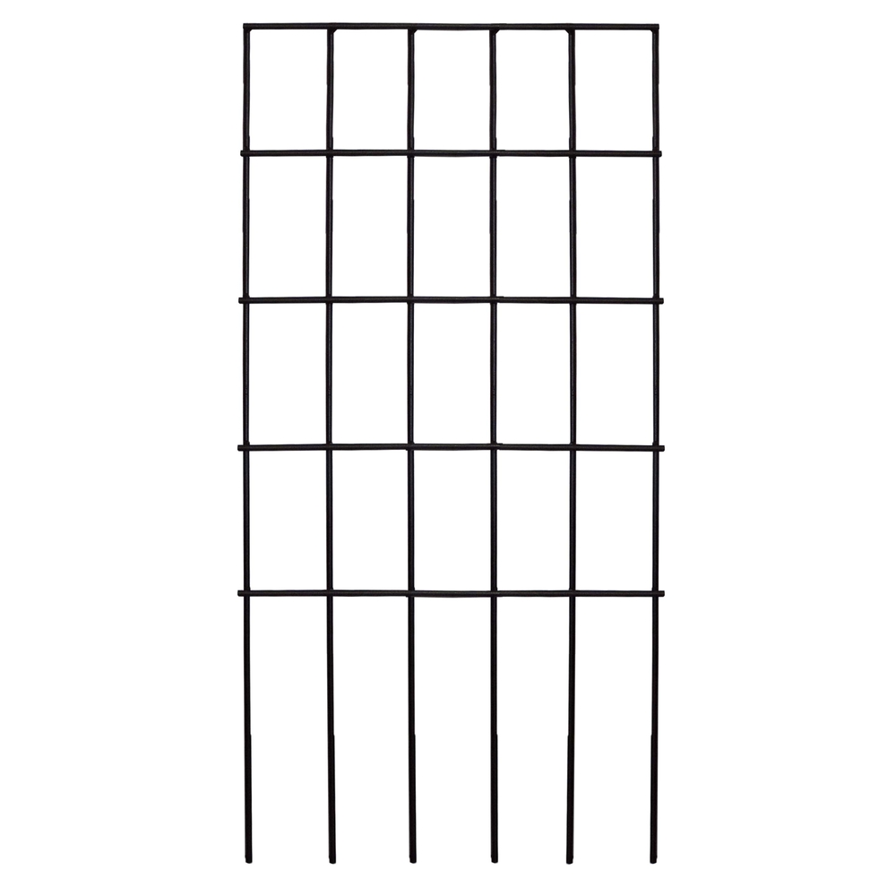 Treillage à piquer en fer vieilli - L.50xH.100cm