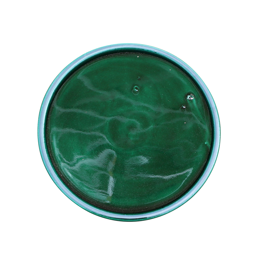 Pot Odyssée en terre cuite émaillée, coloris jade - D.18xH.18cm