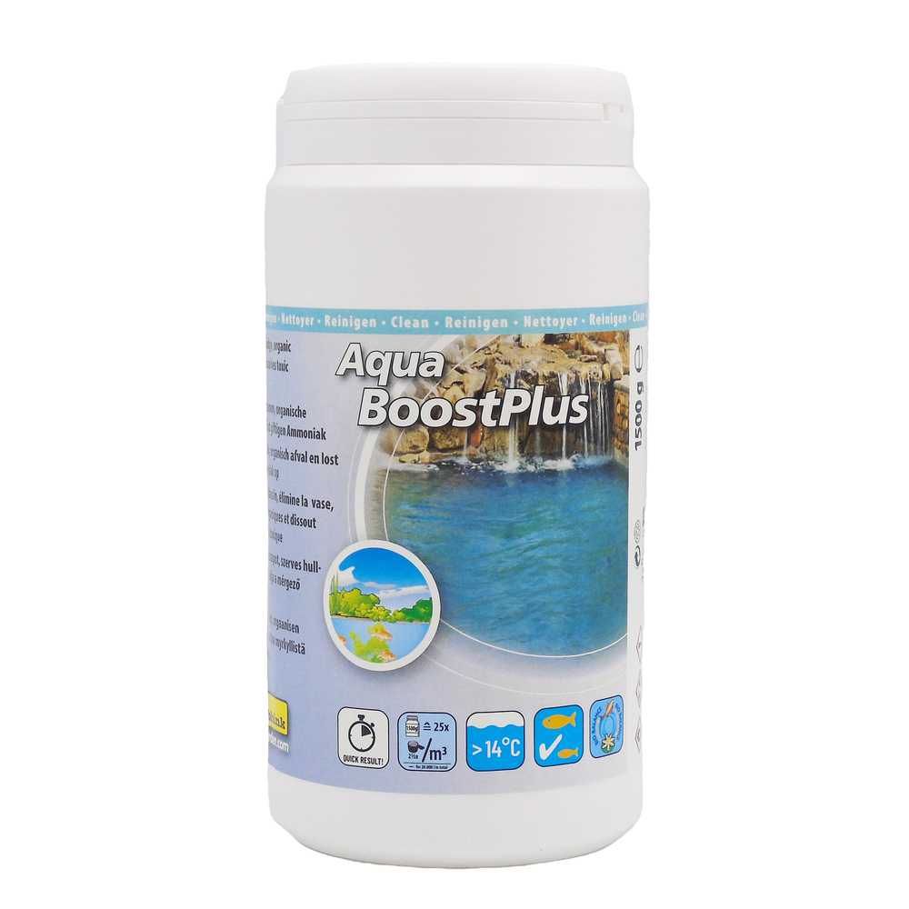 Nettoyeur pour bassin Aqua BoostPlus 1500g