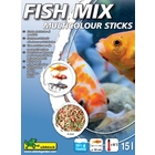 Nourriture Fish Mix Multicolours sticks 15L pour poissons de bassin