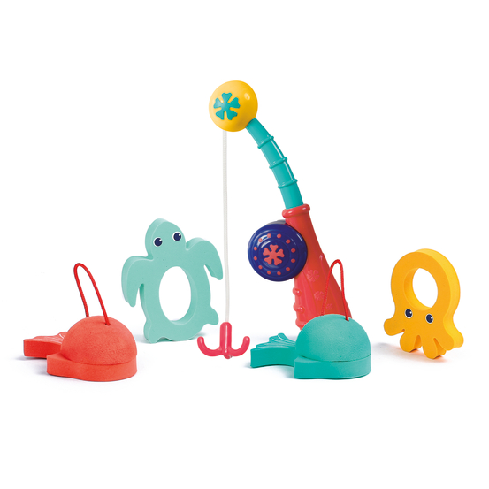 Pêche à la ligne en mousse, jeu de bain éducatif pour enfant