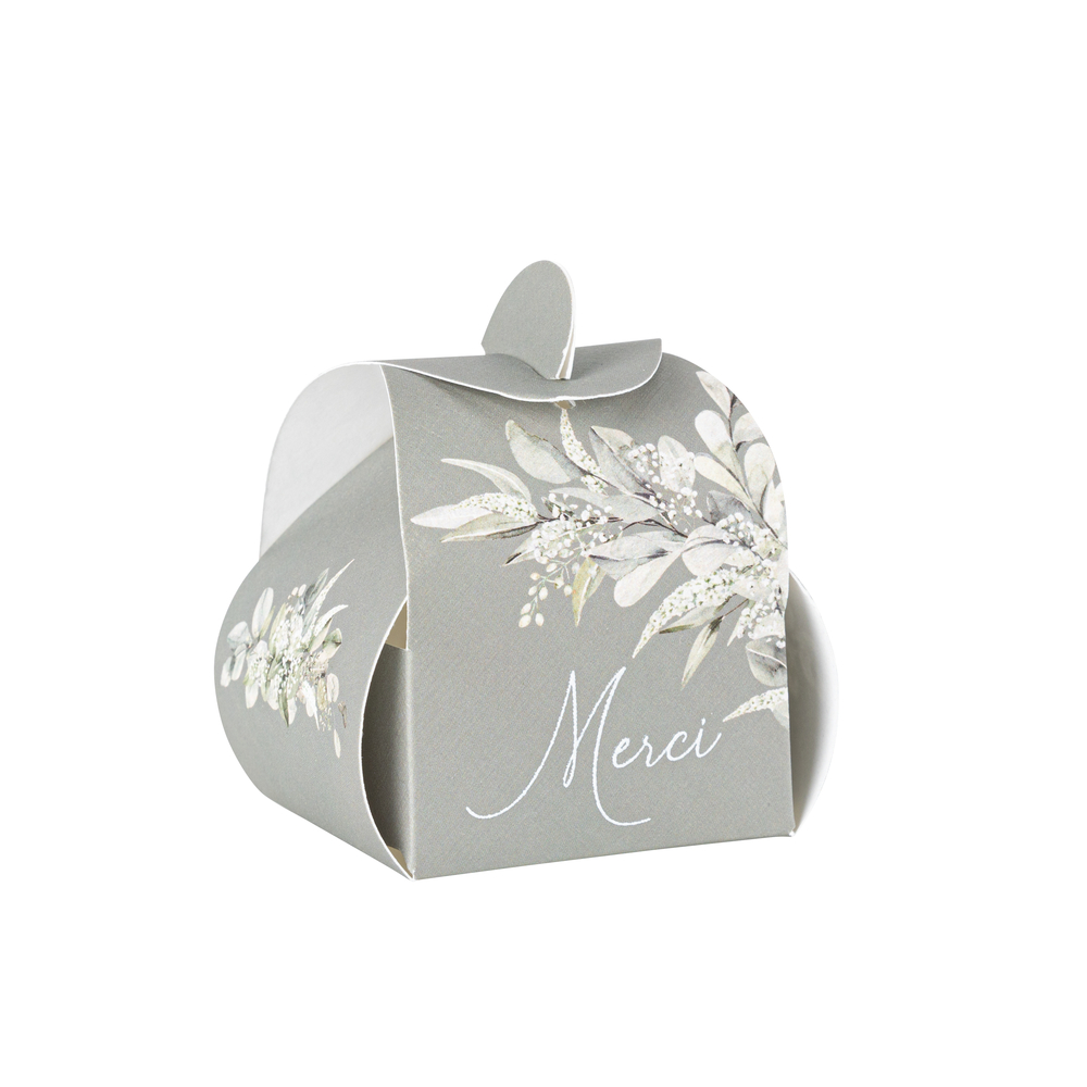 Contenants "Merci" Greenery x10