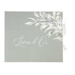 Livre d'or Greenery 22x19cm