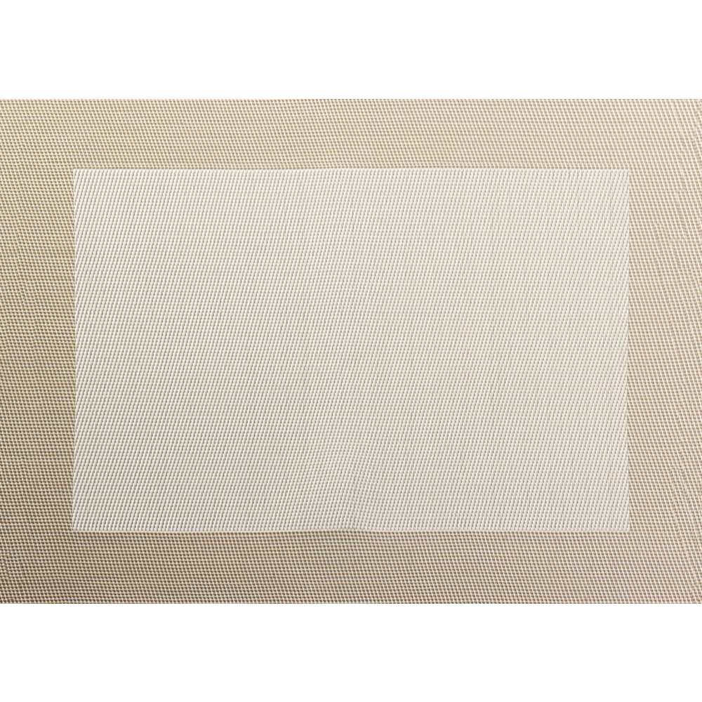 Set de table rectangulaire, coloris off white - 46x44cm