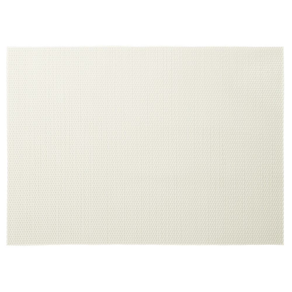 Set de table rectangulaire, coloris panna cotta - 46x33cm