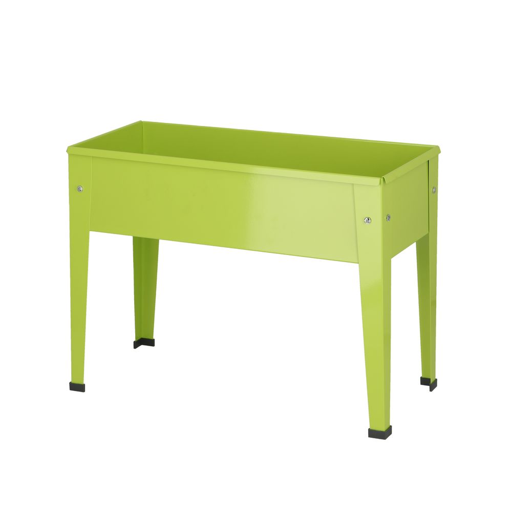 Carré potager métal vert S