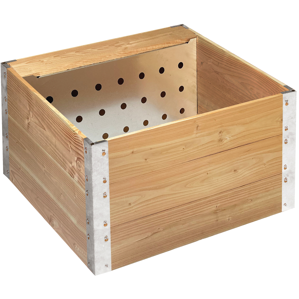 Carré de jardin de 220L, avec composteur de 45L