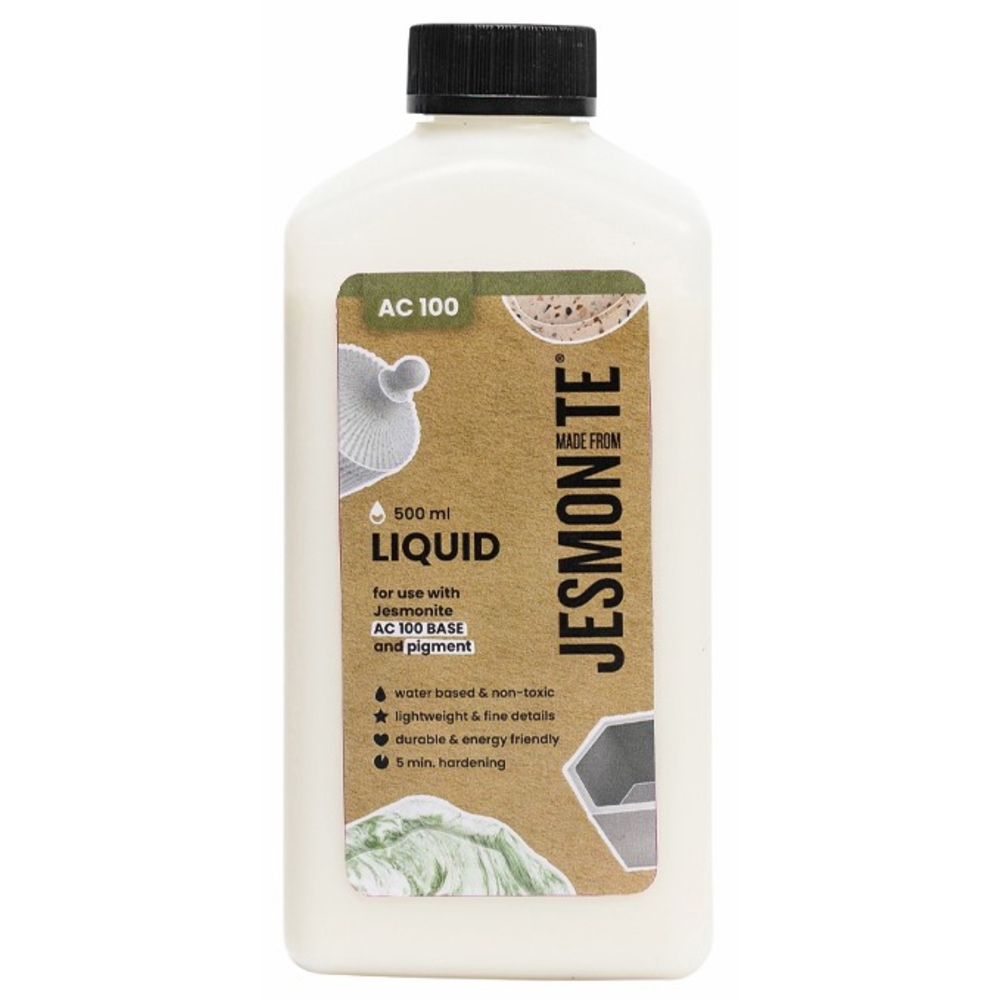 Liquide acrylique de Jesmonite de moulage AC 100 - 500ml