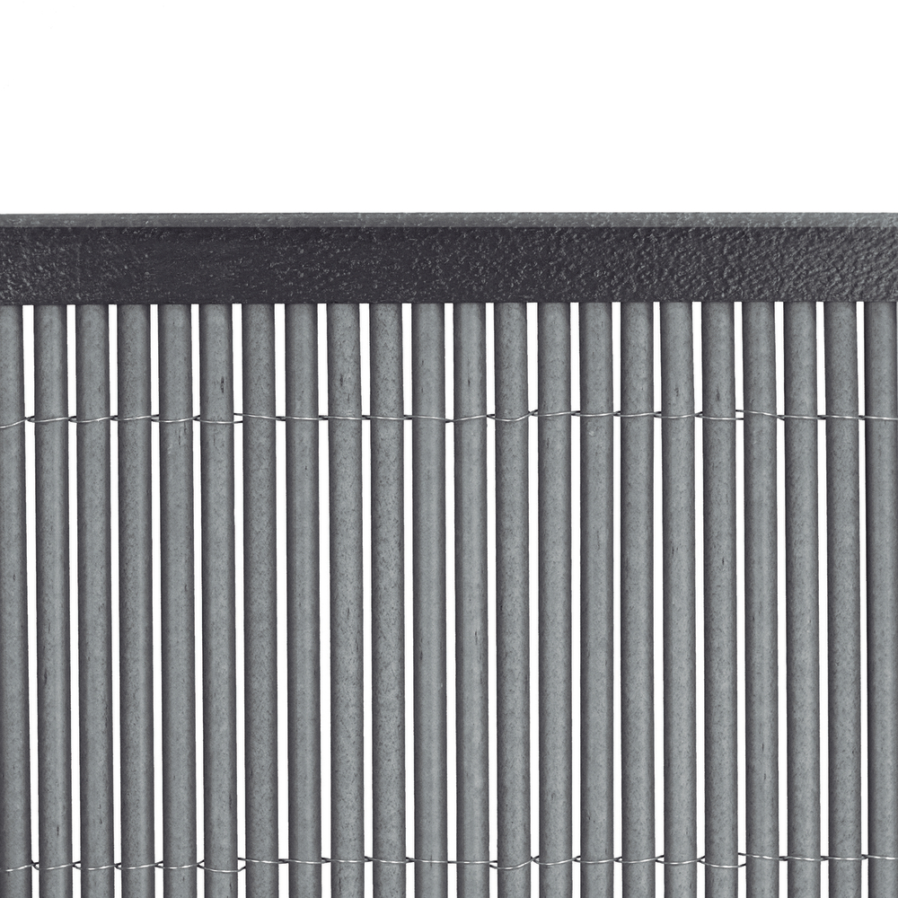 Profilé finition U, pour canisse Vimet LOP, coloris anthracite - 1,5m