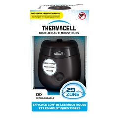 Bouclier répulsif anti-moustiques E55 sans recharges, coloris noir