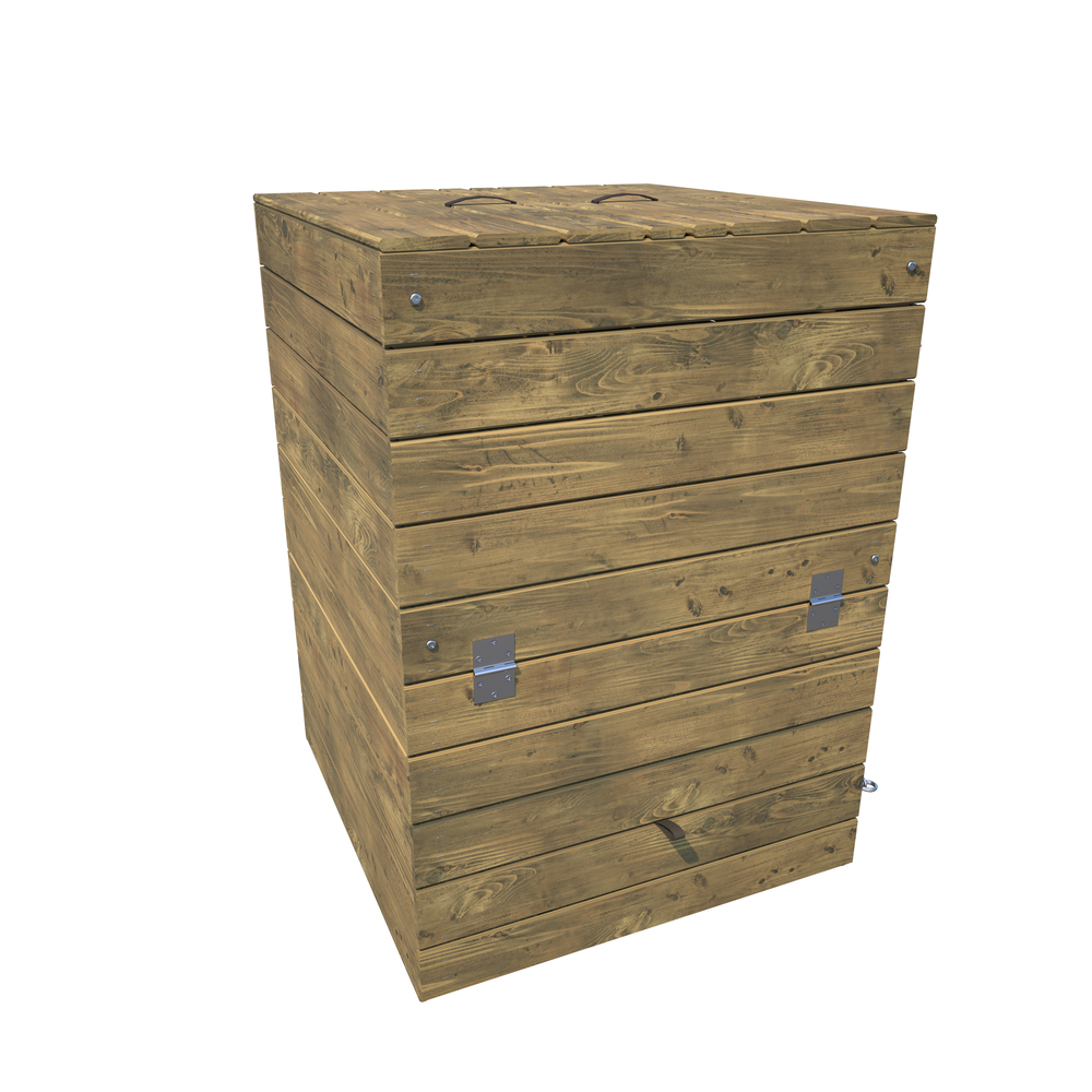Composteur d'extérieur en bois Converto 400 litres