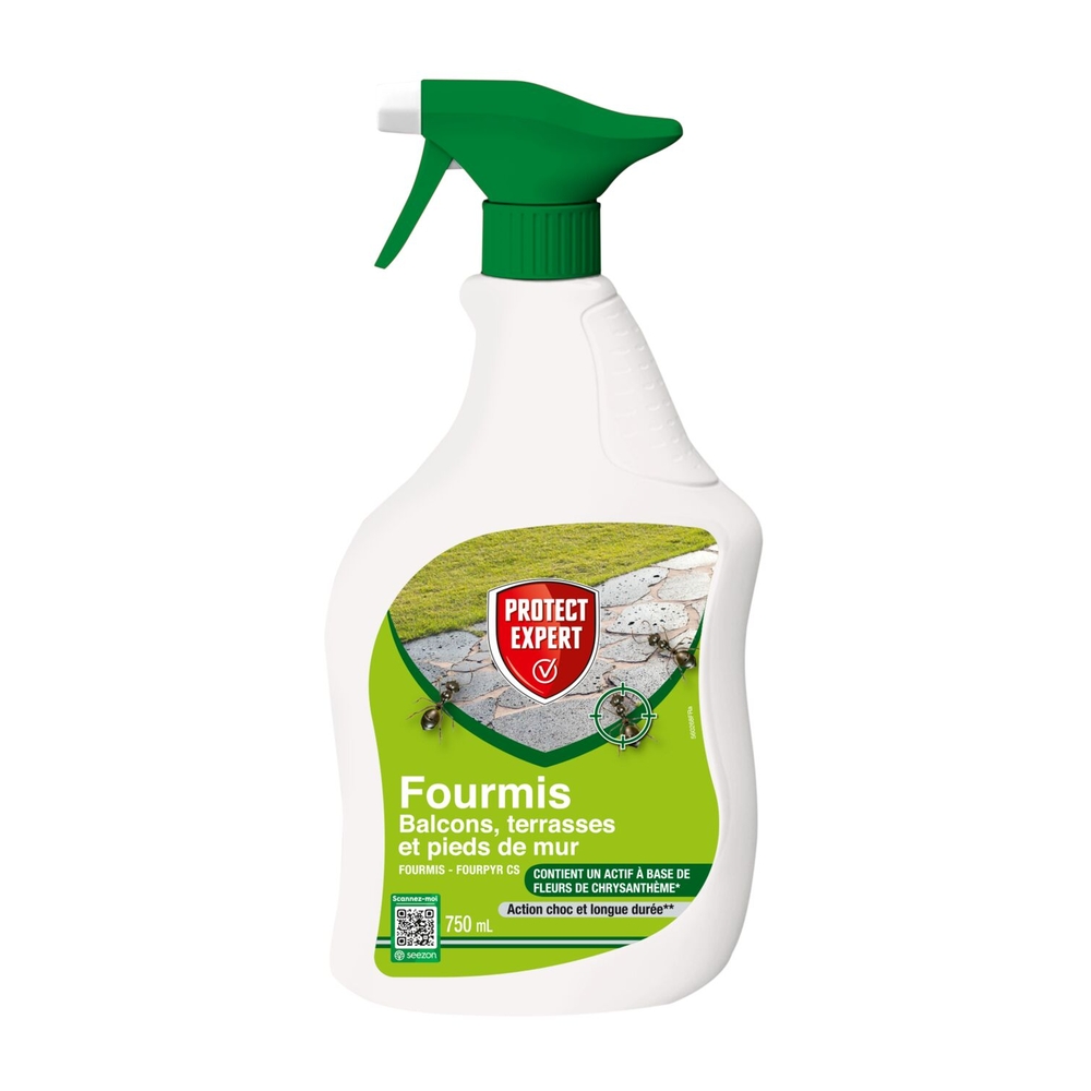 Pulvérisateur anti-fourmis extérieur 750ml