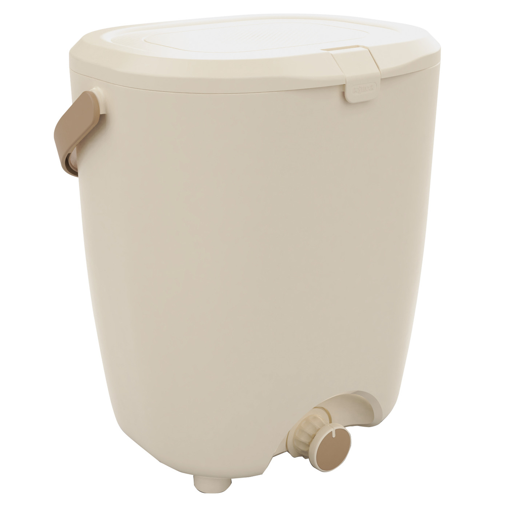 Composteur de cuisine en plastique Bokashi pure 15L
