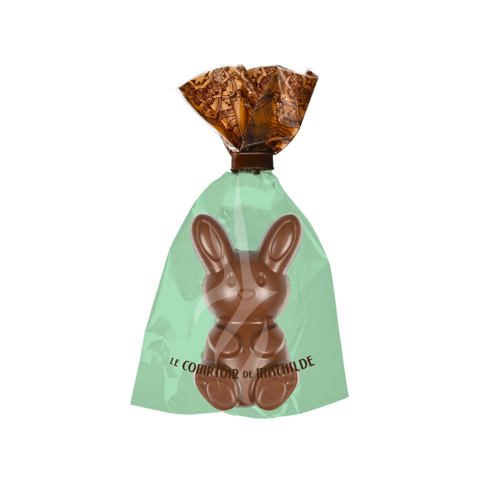Lapin, chocolat au lait pétillant à croquer - 30g