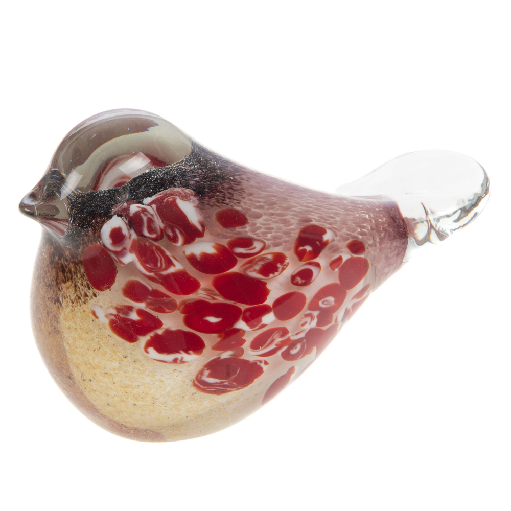 Statue oiseau Sami à poser, en sulfure - L.12xl.6xH.8cm