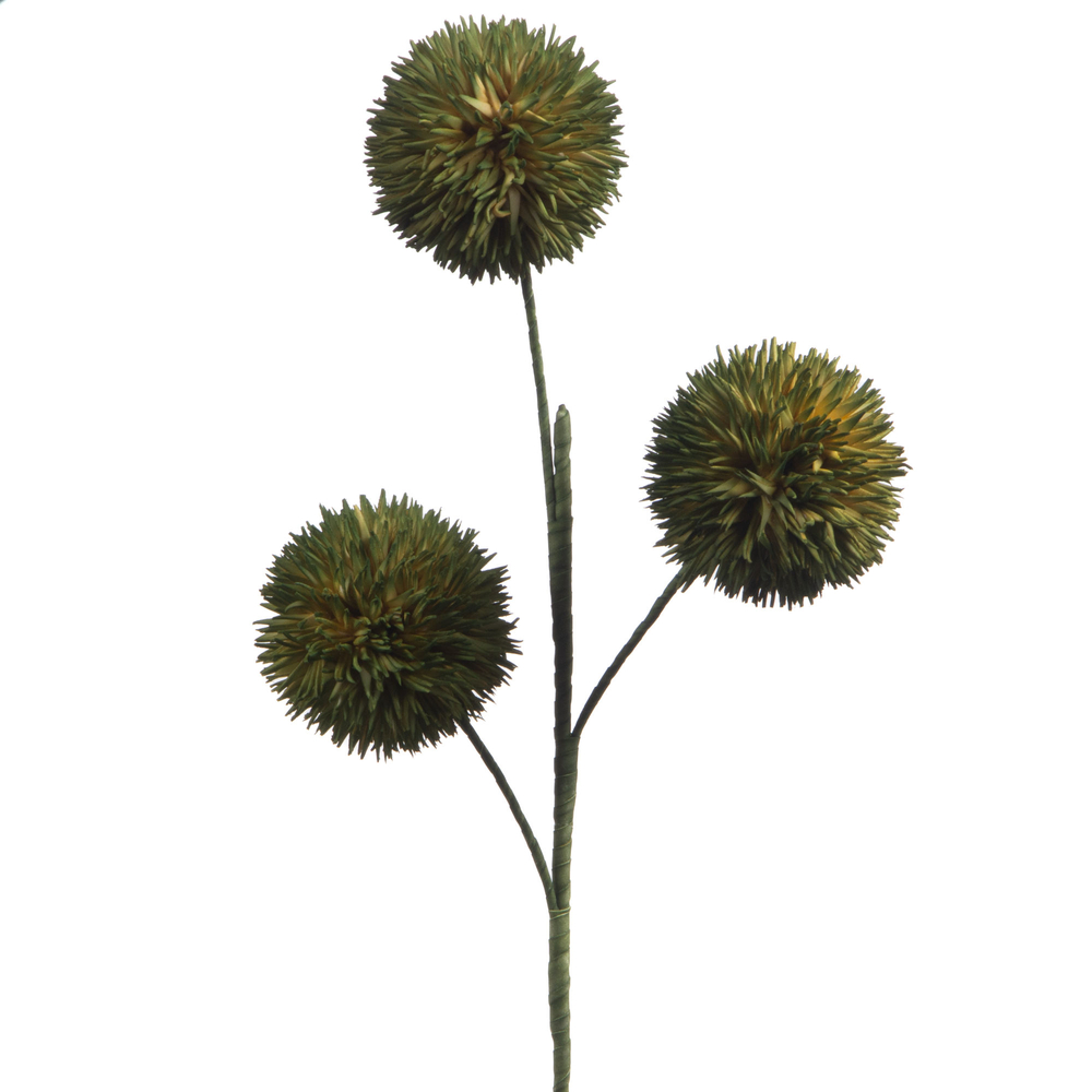 Tige fleur artificielle Monica, coloris vert - H.89cm