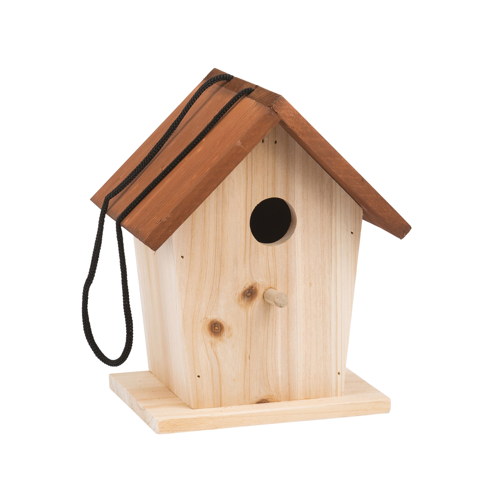 Cabane pour oiseaux du jardin 18x17xH22cm