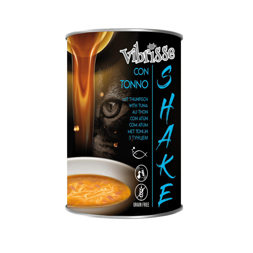 Soupe pour chat Vibrisse Shake au thon 135g