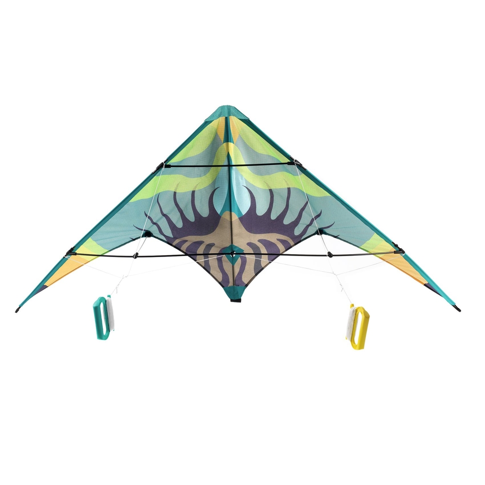 Cerf volant Green Wave, jouet pour enfant - 120X60cm