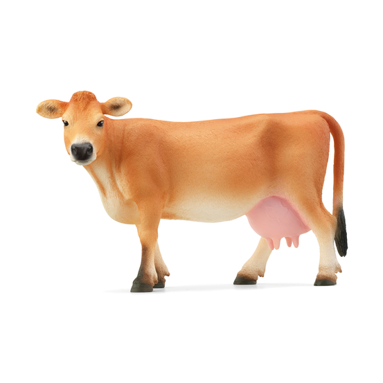 Figurine en plastique Vache jersiaise L. 14.0 l. 4.0 H. 8.0cm