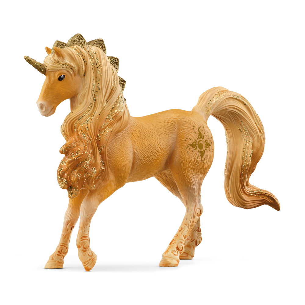  Figurine en plastique Etalon licorne Apollon L. 16.4 l. 3.9 H. 11.8cm
