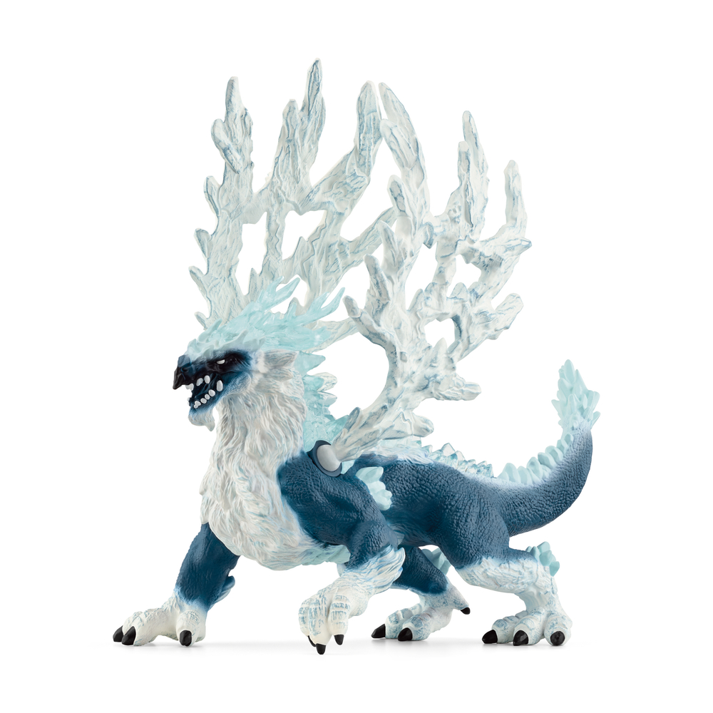  Figurine en plastique Dragon de glace L. 20.0 l. 13.0 H. 14.8cm