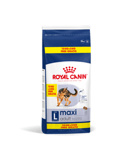 Croquettes pour chien Maxi adult, grandes races - 15+3kg