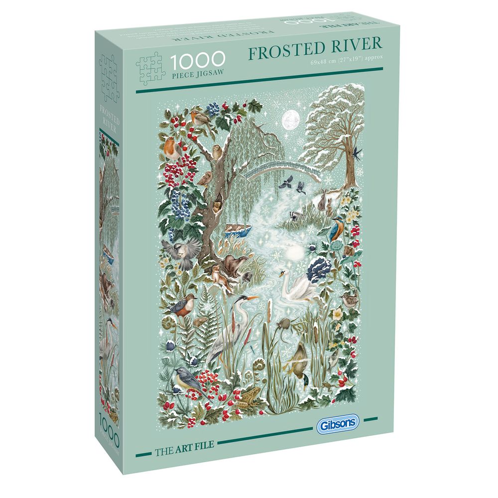 Puzzle Frosted river - 1000 pièces