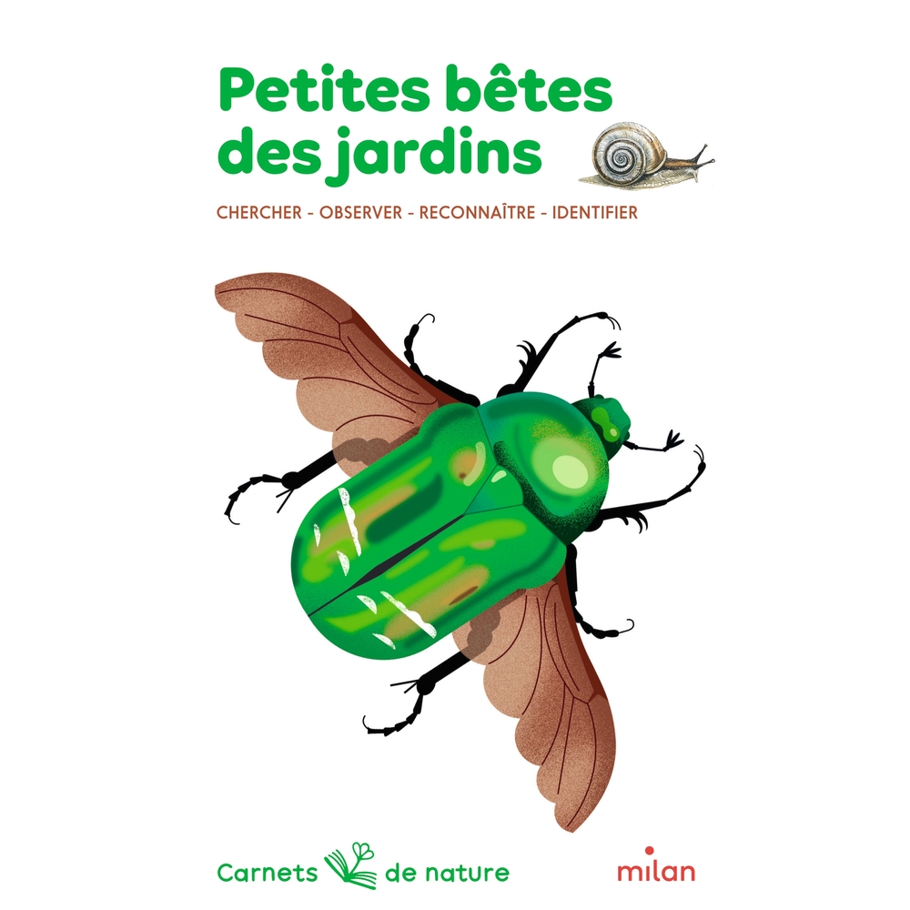Livre pour enfant, petites bêtes des jardins