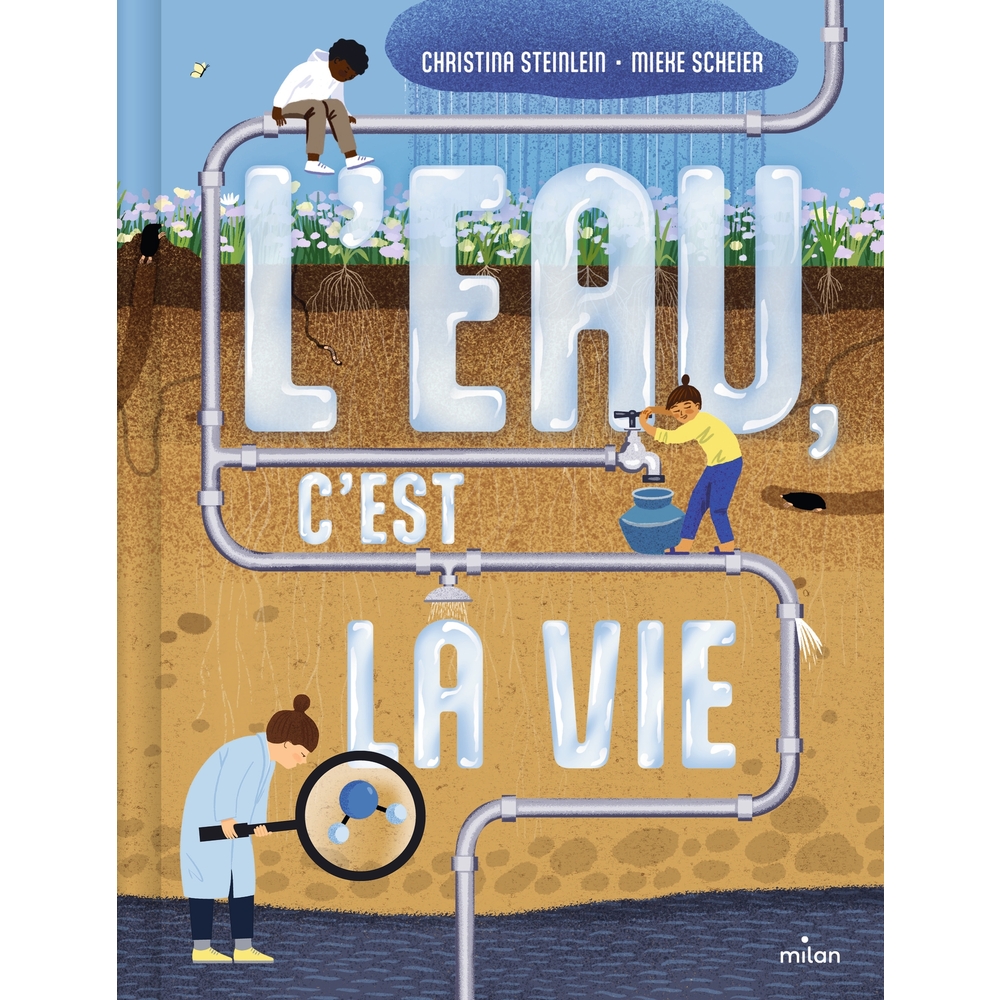 Livre pour enfant, l'eau c'est la vie