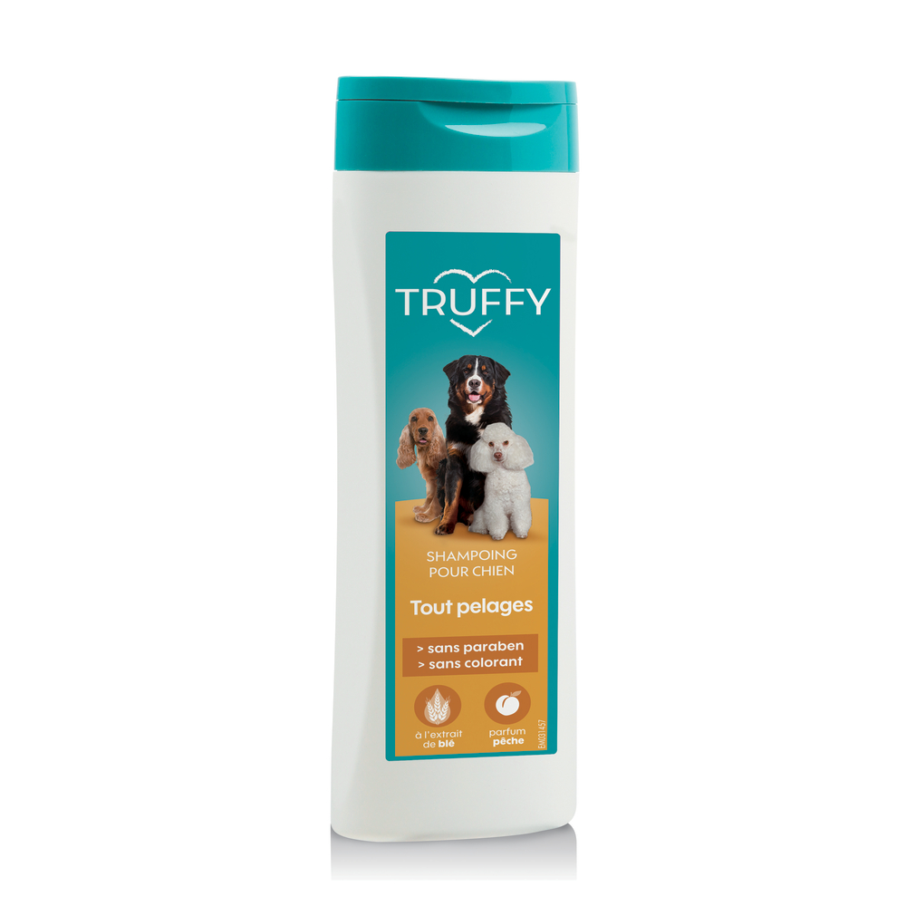 Shampooing Truffy tout pelages pour chien 250ml 