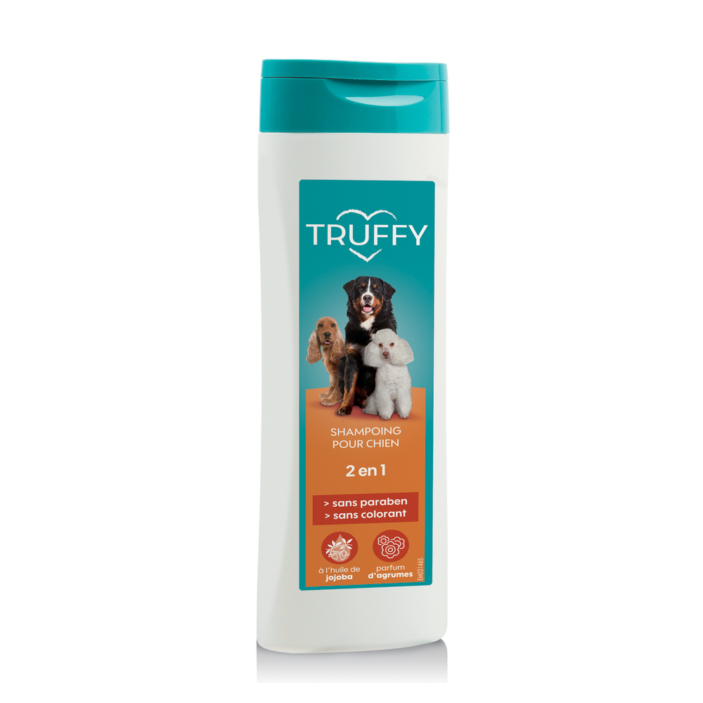 Shampoing Truffy 2 en 1 pour chien 250ml