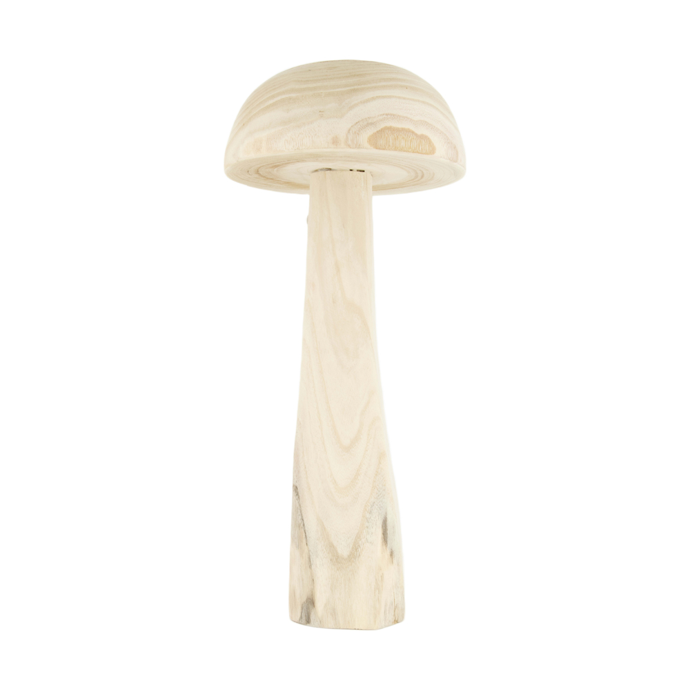 Champignon en bois de Paulownia - 24x24x58cm